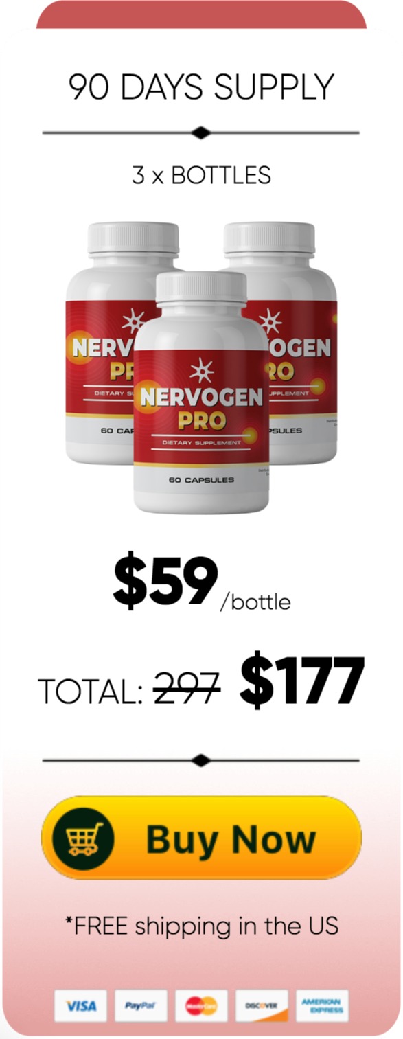 Nervogen Pro - 3 bottles